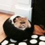 Cat Bed Cave Cocoon And Ball, thumbnail 2 of 3