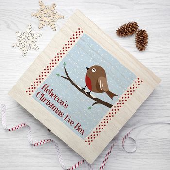 Personalised Robin Christmas Eve Box, 2 of 4