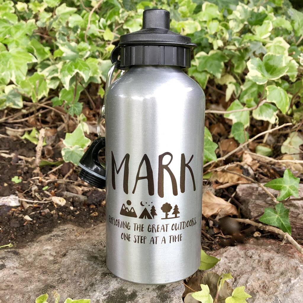 Great Outdoors Water Bottle By Livi & Belle | notonthehighstreet.com