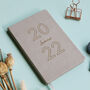 2023 Diary Personalised Luxury Notebook Journal, thumbnail 1 of 9