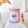 Personalised Birthday Candle – Sixty And Fabulous Gift, thumbnail 8 of 10