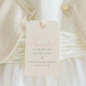 Personalised Bridal Party Hanger Label, 3 of 3