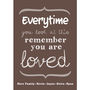 Personalised 'You Are Loved' Art Print, thumbnail 5 of 10