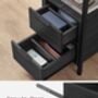 Slim Side Table Charging Station Drawers, thumbnail 6 of 8