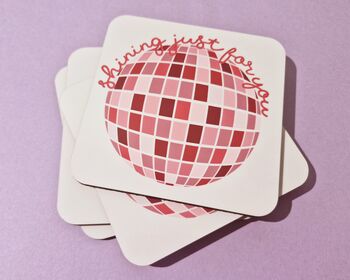 Shining Just For You Taylor Swift Coaster, 3 of 5