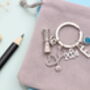 Personalized Medical Graduation Keyring Medical Student Gift, thumbnail 7 of 10