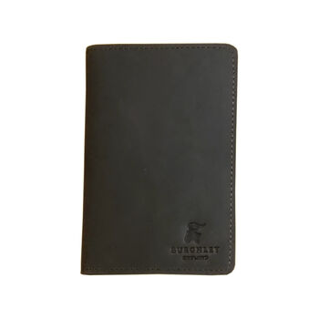 Handmade Real Leather Passport Cover, 8 of 12