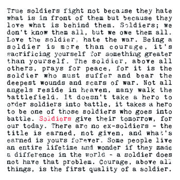 Soldier Quotes Mug; Military Gift, 2 of 5