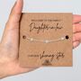 Welcome Daughter In Law Bracelet, thumbnail 1 of 4