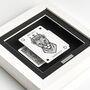 Personalised Best Mum Gift Royal Lioness Playing Card Frame, thumbnail 5 of 9