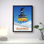 Bormio Ski Resort Poster, thumbnail 1 of 6