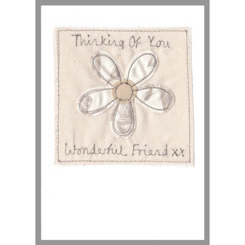 Personalised Flower Thinking Of You Card, 2 of 12