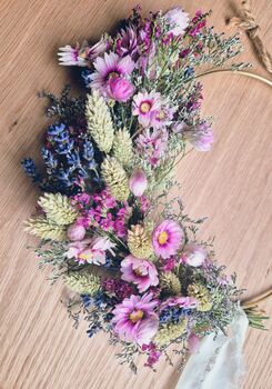 Diy Dried Flower Wreath Kit, 2 of 5