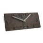 Scandinavian Style Minimalistic Dark Wall Clock, thumbnail 1 of 9