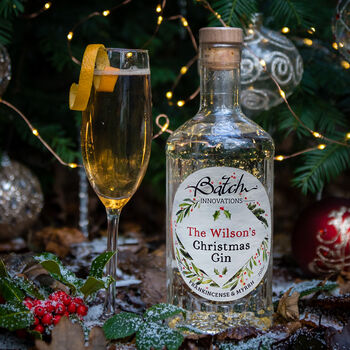 Personalised Christmas Gin, 5 of 6