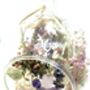 Dried Wild Flower And Amethyst Crystal Terrarium Kit, thumbnail 2 of 7