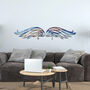 Graceful Metal Angel Wings Duo Divine Wall Decor, thumbnail 5 of 11