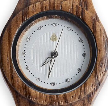 The Pine: Handmade Vegan Wood Wristwatch For Women, 5 of 8