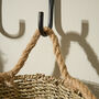 Emery Woven Seagrass Wall Basket, thumbnail 5 of 5