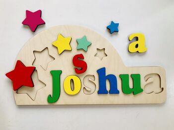 Name Puzzle With Stars, 2 of 2