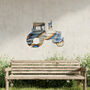 Tractor Metal Wall Art Gift For Farm Garden Decor Lovers, thumbnail 5 of 10