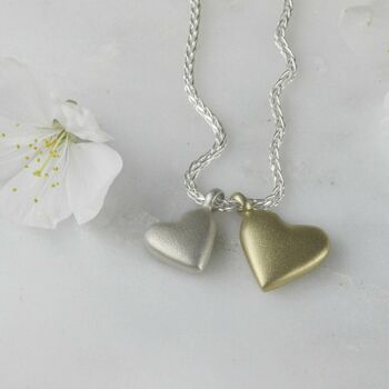 New Mum Sterling Silver And 18kt Gold Plated Necklace, 3 of 7