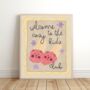 Welcome To The Cosy Kids Club Print, thumbnail 1 of 2