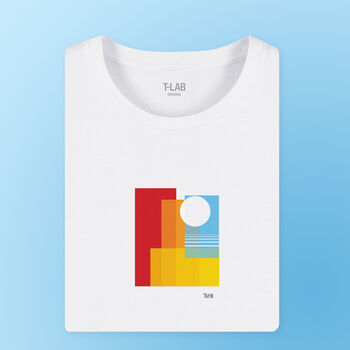 Sun Sea Sand White Beach T Shirt, 6 of 8