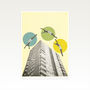 High Flyers Surreal Architecture Art Print, thumbnail 2 of 2