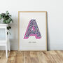 Personalised Letter/Name/Alphabet Print, thumbnail 1 of 11