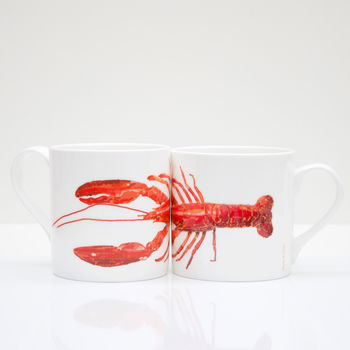 Lobster Bone China Mug, 2 of 7