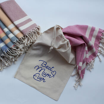 Personalised Cotton Tea Towels, Gift For Mother, 4 of 11