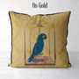 Tropical Cushion Blue Parrot On Green, Multiple Cols, thumbnail 6 of 9