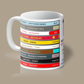 Personalised Mug Of Music Gift For Any Year, 5 of 9