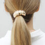 Gold Or Silver Crystal Studded Ponytail Cuff, thumbnail 2 of 6