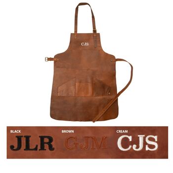 Chef Brown Leather Gift Set, 3 of 12