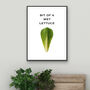 Bit Of A Wet Lettuce Kirchen Print, thumbnail 1 of 3