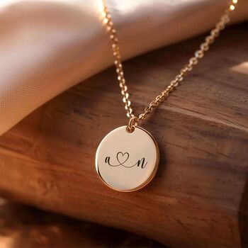 Personalised Disc Name Necklace, 8 of 10