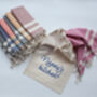 Personalised Cotton Kitchen Towels, Christmas Gift Set For Her, thumbnail 10 of 11