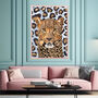 Custom Leopard Print Personalised Animal Art, thumbnail 1 of 10