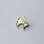 Sterling Silver Crystal Star Ear Cuff, thumbnail 3 of 7