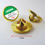 Personalised Favourite Song Lapel Pin Set, thumbnail 6 of 6