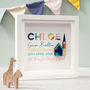 Personalised Colourful Christening Frame, thumbnail 2 of 4