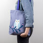 Owl Tote Bag, thumbnail 1 of 9
