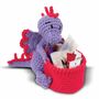 Basket Buddies Dakota Dragon Crochet Kit, thumbnail 1 of 4