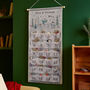 Personalised Hanging Advent Calendar Polar Bear Design, thumbnail 5 of 6