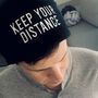Keep Your Distance Beanie Hat, thumbnail 4 of 6