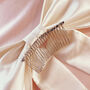 Hallie Bridal Silk Hair Bow, thumbnail 6 of 12