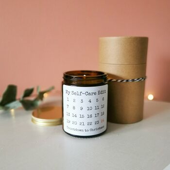 Christmas Countdown Gingerbread Advent Candle, 2 of 3
