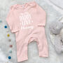 Me And My Daddy Love … Personalised Babygrow, thumbnail 4 of 11